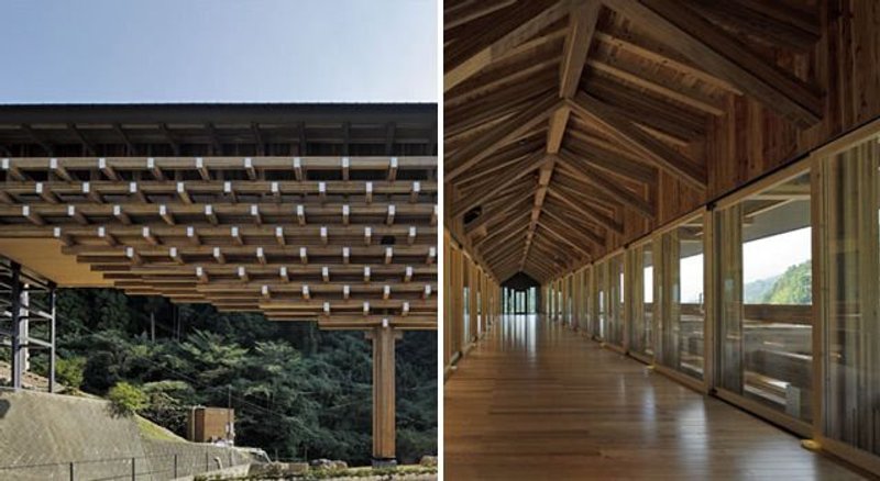 puentes vigas de madera laminada