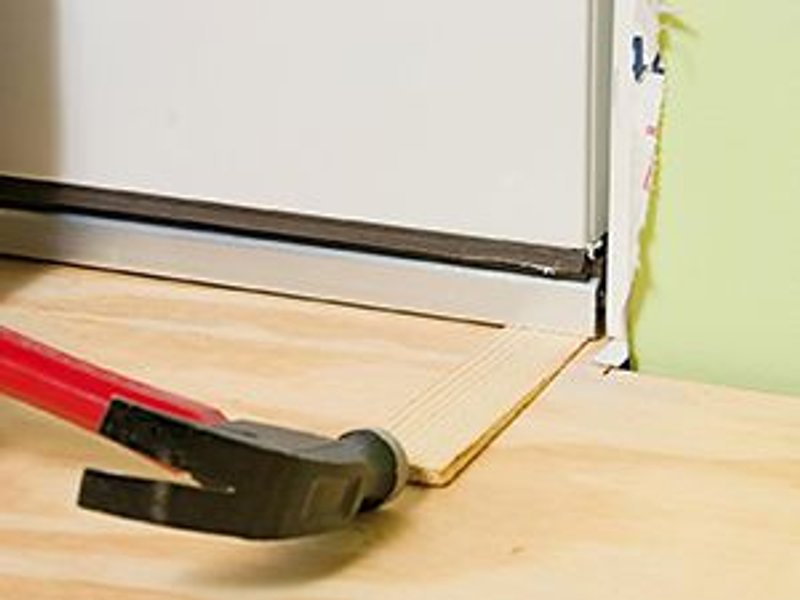 Ajustar puerta premontada