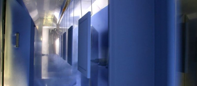 aplicación pintura en polvo