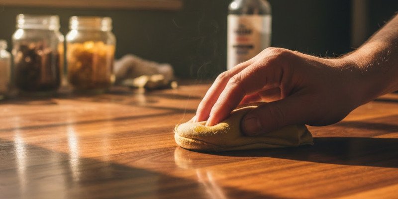 Aplicación goma laca