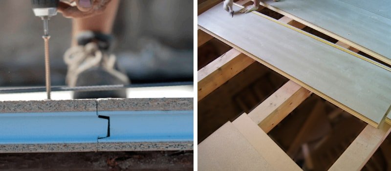 colocación panel sandwich