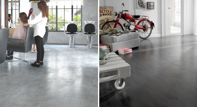 suelo laminado cemento