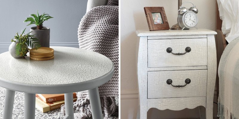 craquelado mueble envejecido