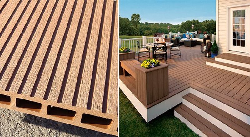 deck composite tarima