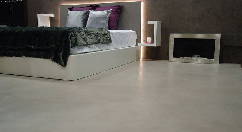 habitación foto microcemento