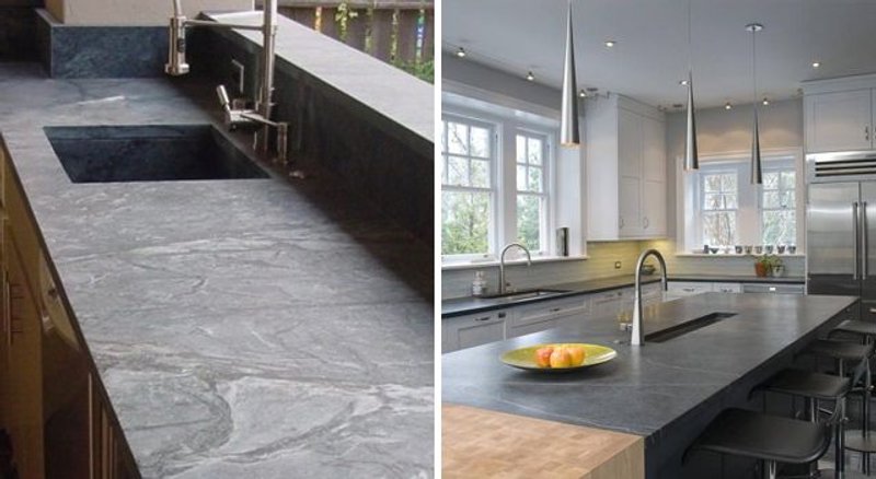 encimeras de esteatita