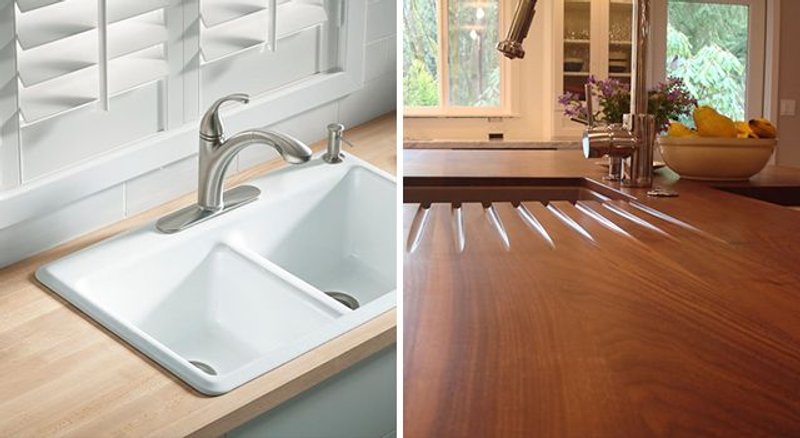 encimeras de maderas