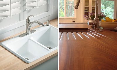 Encimeras de Madera para Cocinas: Ventajas e Inconvenientes