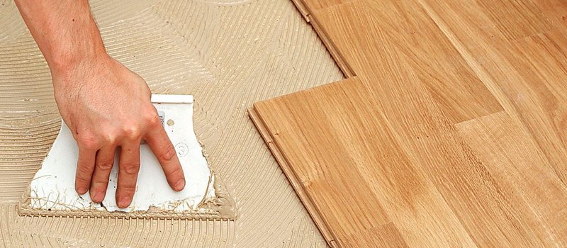 cómo encolar tarima de madera