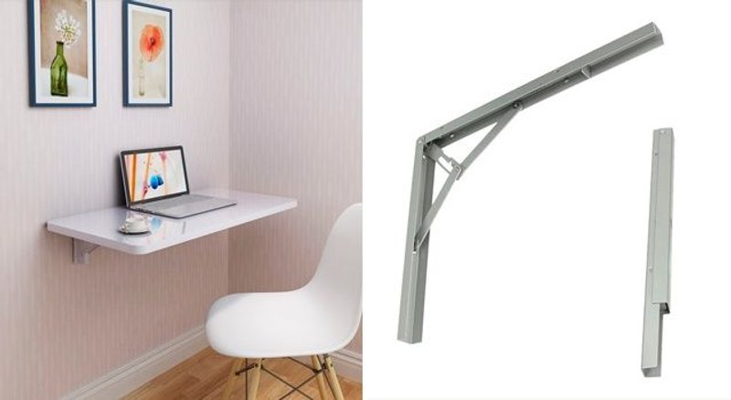 escritorio barato con escuadras