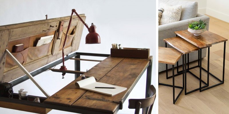 muebles de reciclaje de madera