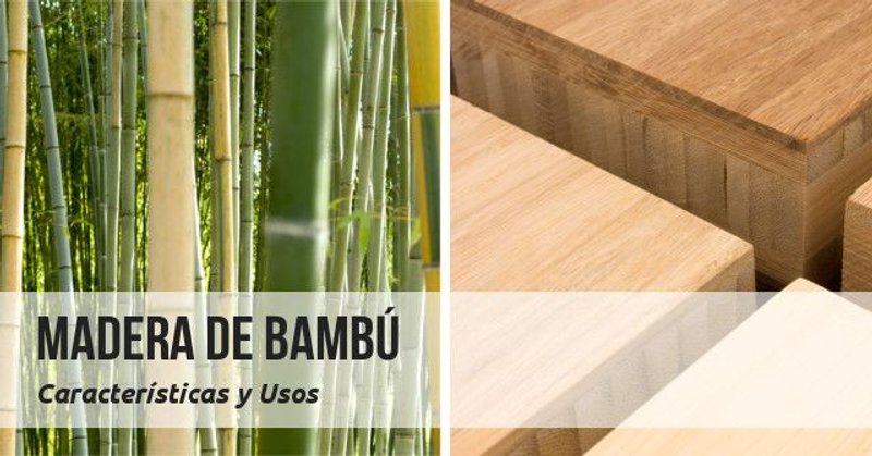 madera de bambú