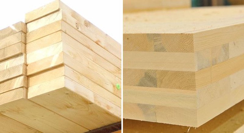 madera laminada diferencias aserrada