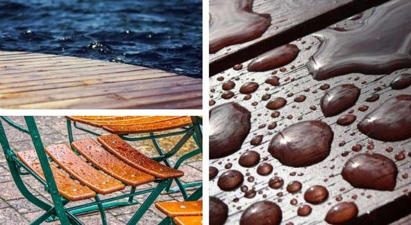 maderas resistentes al agua