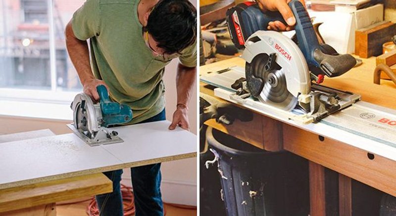 cortar melamina con sierra de mano