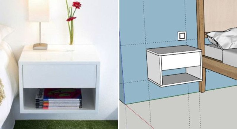 proyecto bricolaje mesita de noche