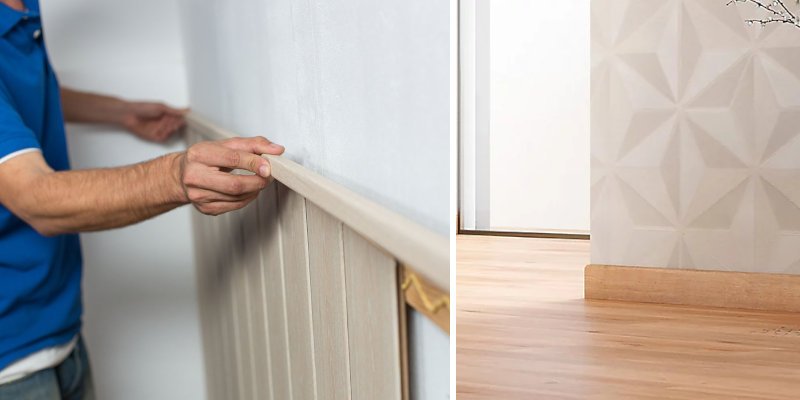 complementos y molduras para revestimientos de madera