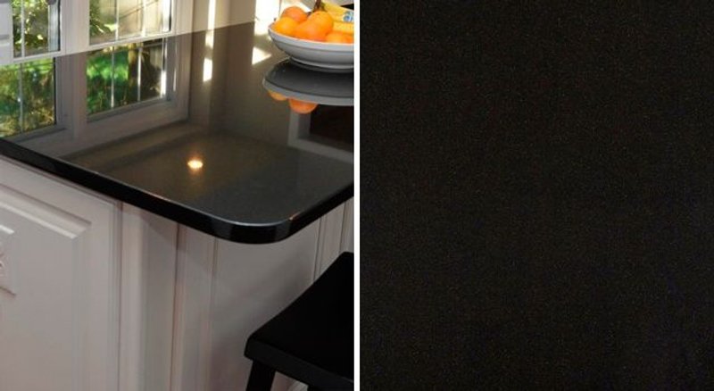 encimera negro absoluto