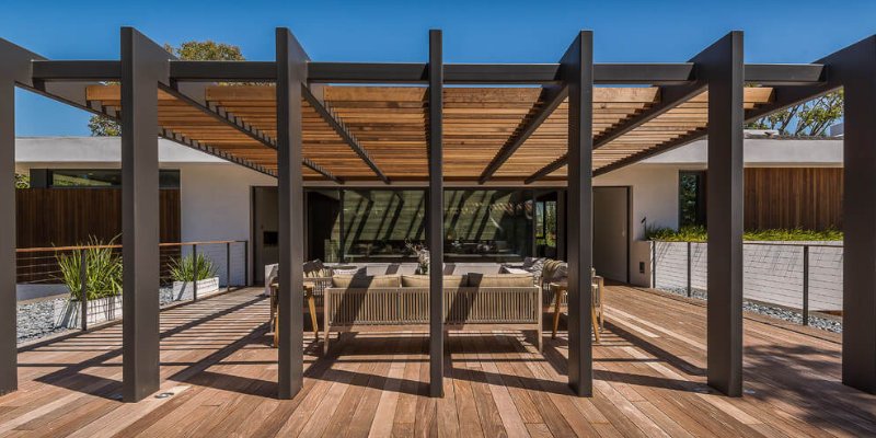 pérgola moderna o actual