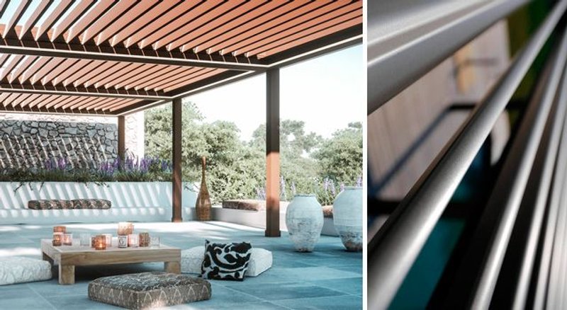 pérgolas bioclimáticas