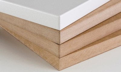 Pintura en Polvo sobre MDF