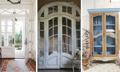 Puertas Francesas: Decoración, Materiales, Usos e Imágenes