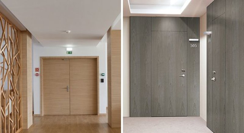 puertas madera actuales