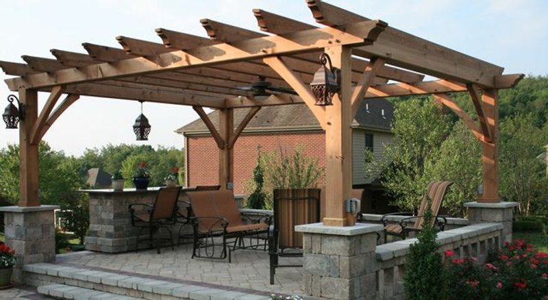 qué es una pérgola