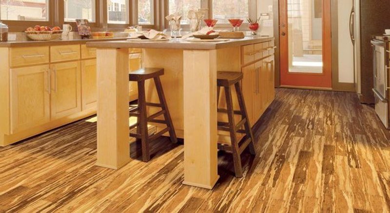 suelo bambu cocinas y baños