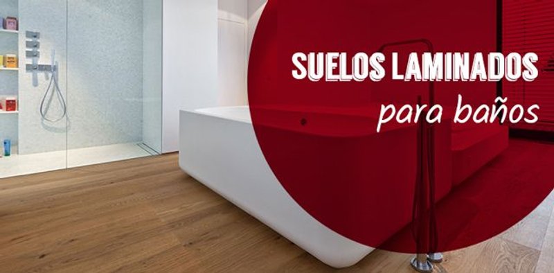 suelo laminado para baños