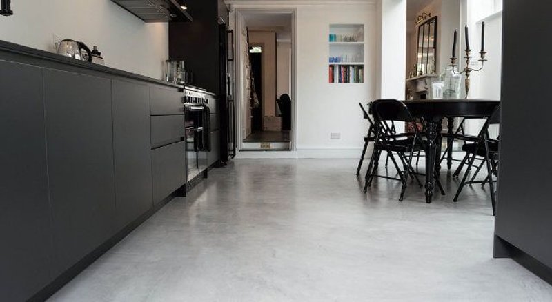 suelos de microcemento blanco