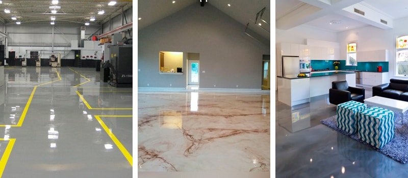 pavimento de resina continuo