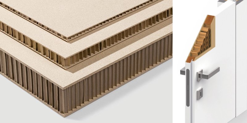 tablero alveolar o atamborado