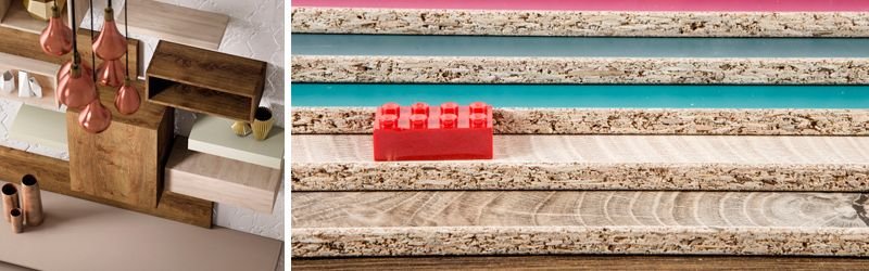 recubiertos de melamina