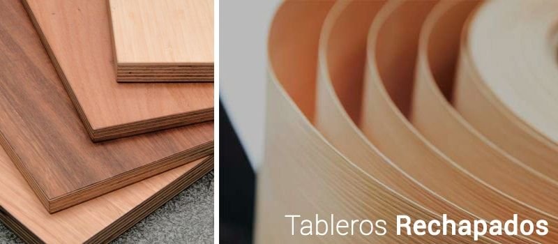 tableros rechapados