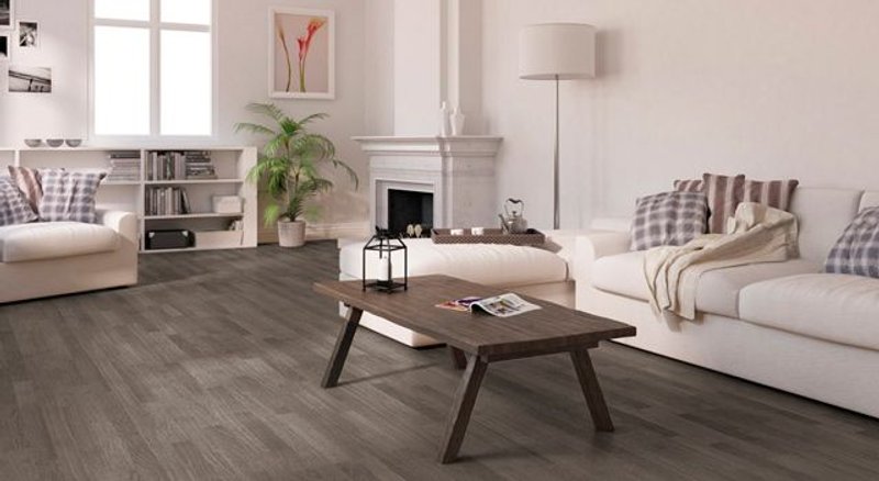 parquet gris oscuro