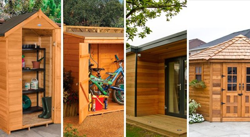 tejados casetas de jardín