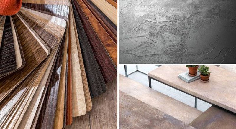 texturas y colores melamina