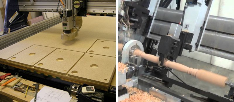 tipos de cnc para madera