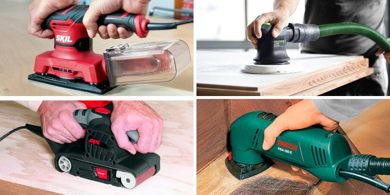 que clases de lijadoras existen