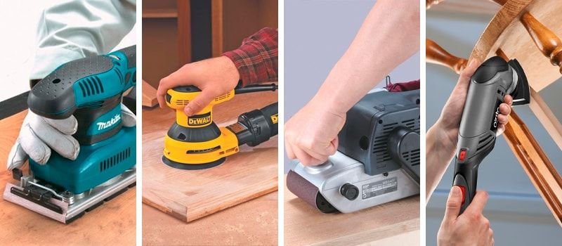 tipos de lijadoras