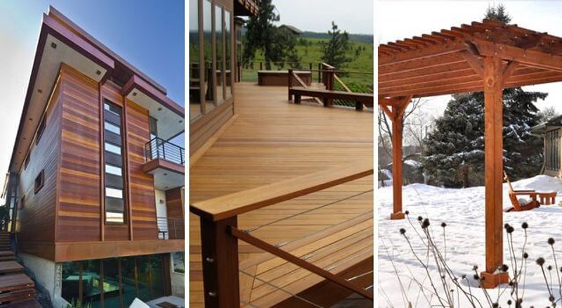 usos madera intemperie