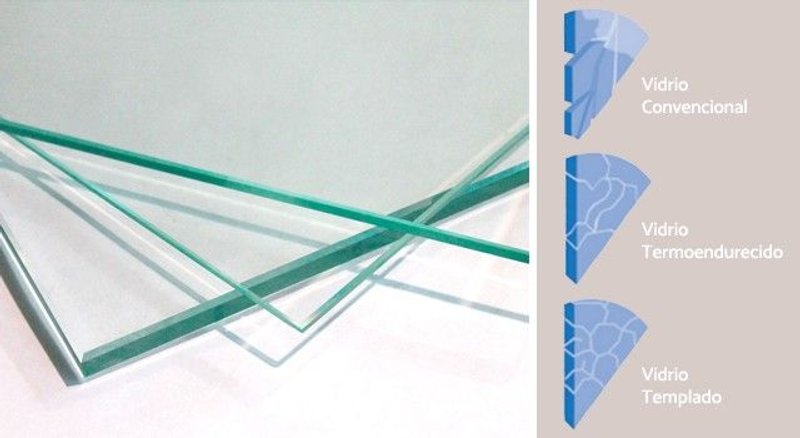 vidrios termoendurecidos
