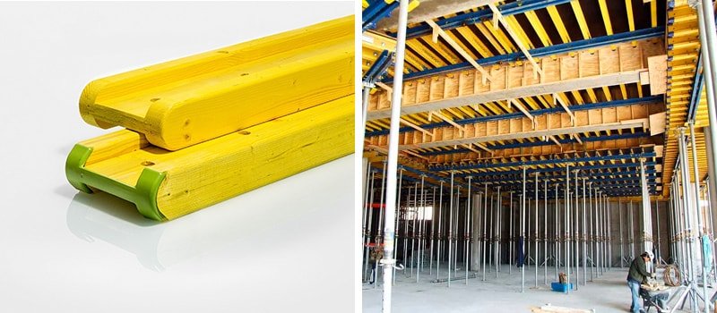 viga doble t para encofrados