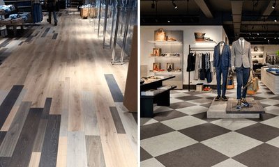 Suelos de Vinilo para uso Comercial o Zonas de Alto Transito